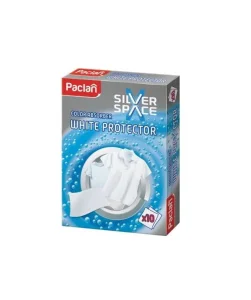 Paclan Chusteczki do prania wyłapujące kolor z ochroną bieli 10 szt.